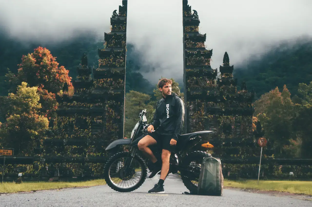 Riding Scooter in Bali